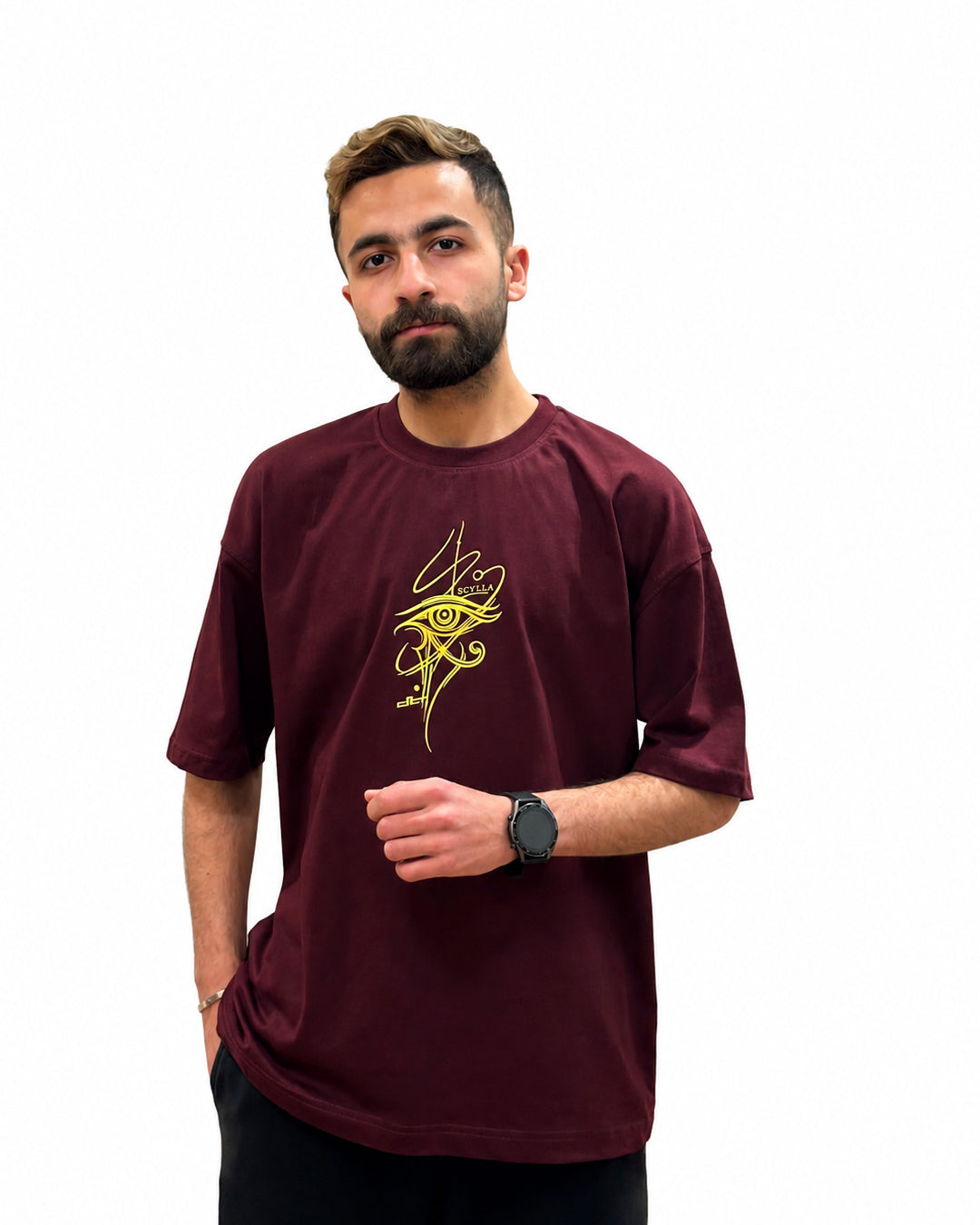 Mysterious Horus Eye Oversized T-Shirt