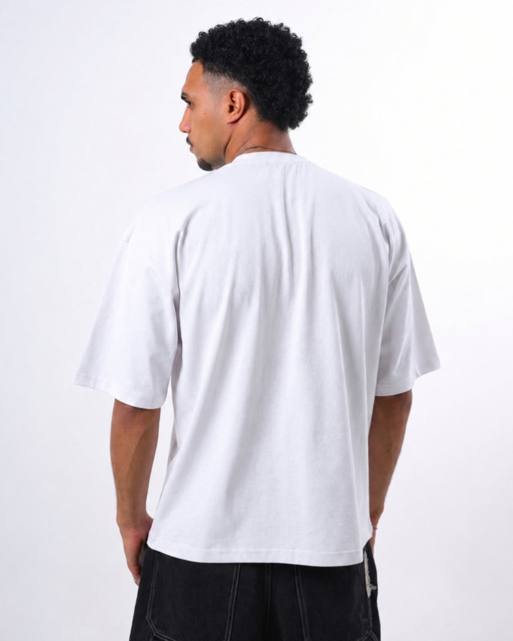 Oversized t-shirt -White color