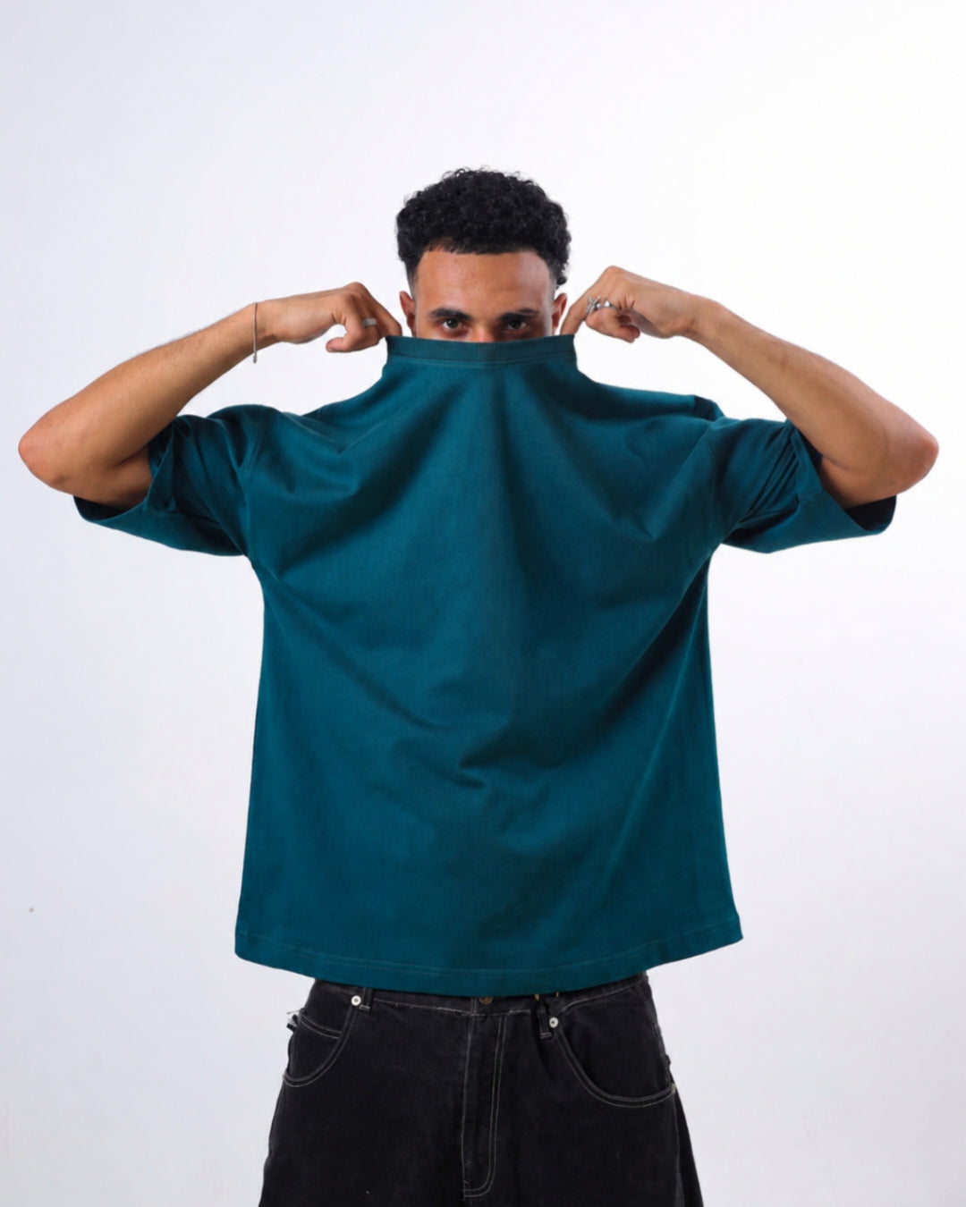 Oversized t-shirt -Olive color