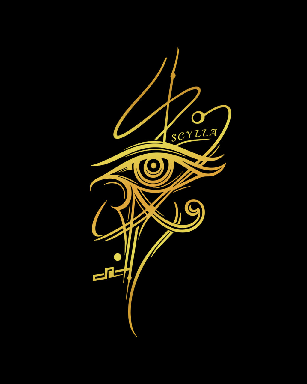 Mysterious Horus Eye Oversized T-Shirt