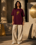 Mystrious Hours Eye Oversized T-Shirt