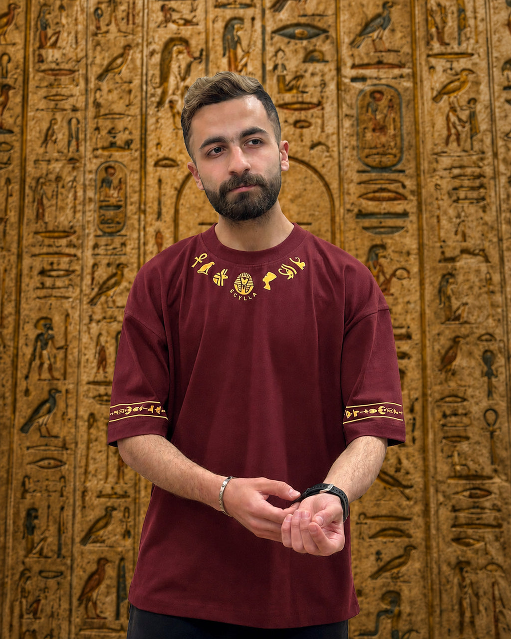 The Royal Collar Oversized T-Shirt