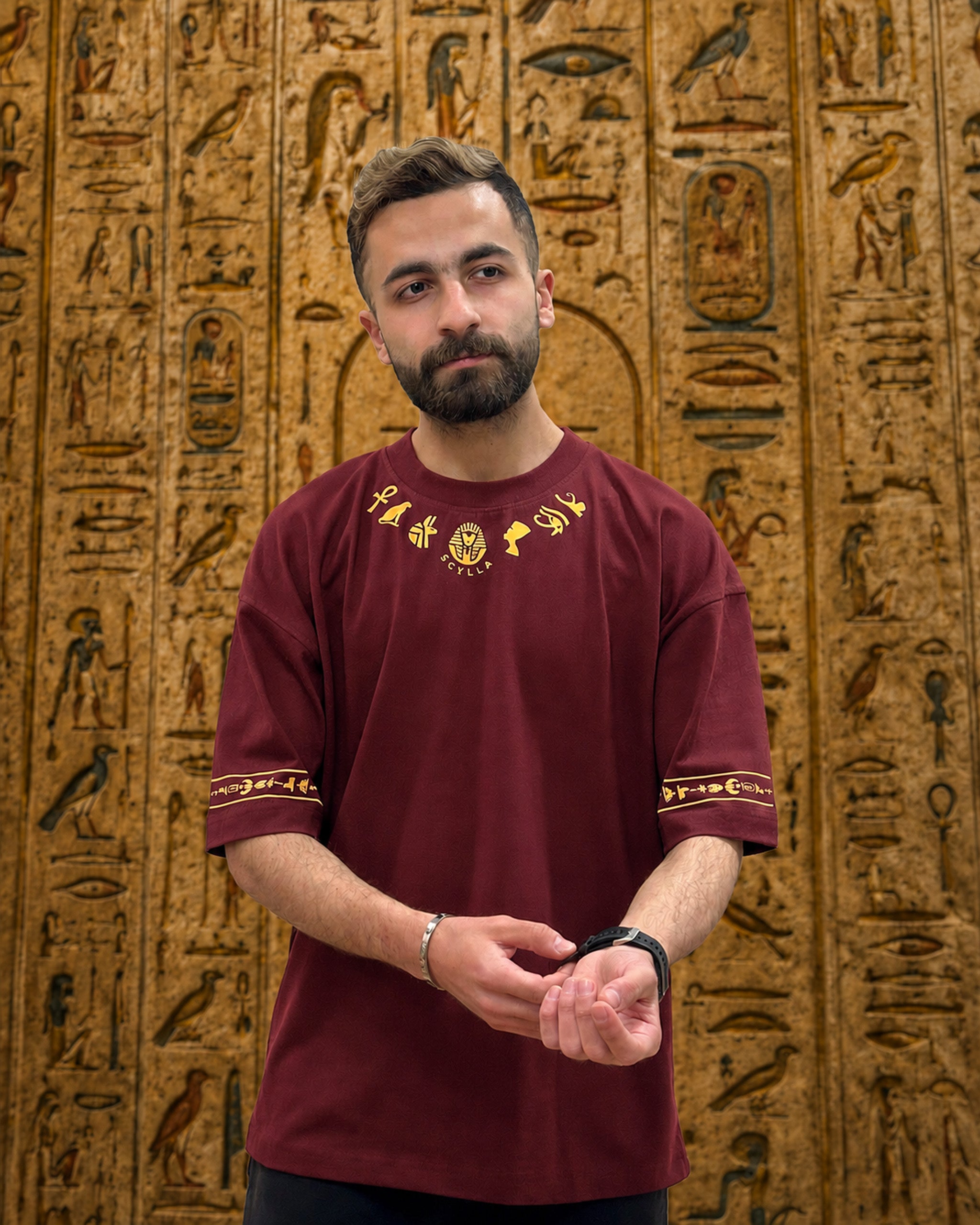 The Royal Collar Oversized T-Shirt