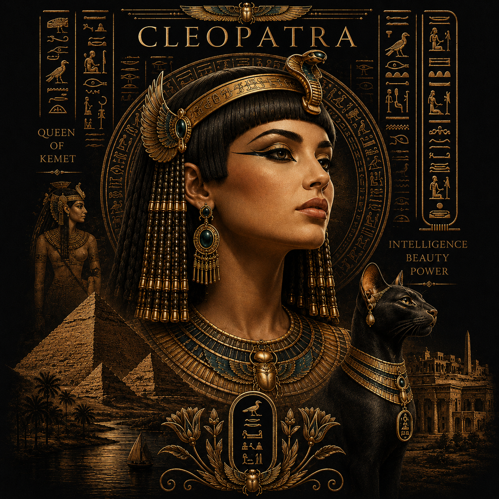 Cleopatra Oversized T-Shirts